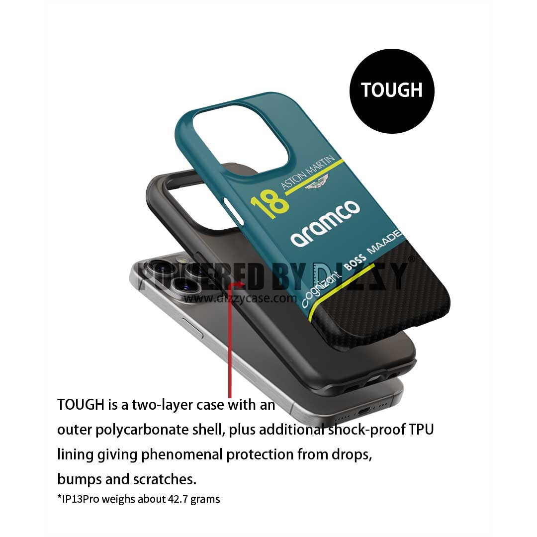 Aston Martin AMR25 Lance Stroll Phone Case ?¡ìC LS18 Edition (For iPhone)