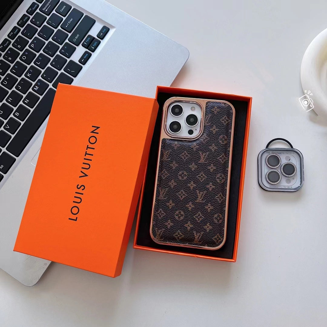Chic LV Monogram iPhone Case ¨C Premium Luxury Style