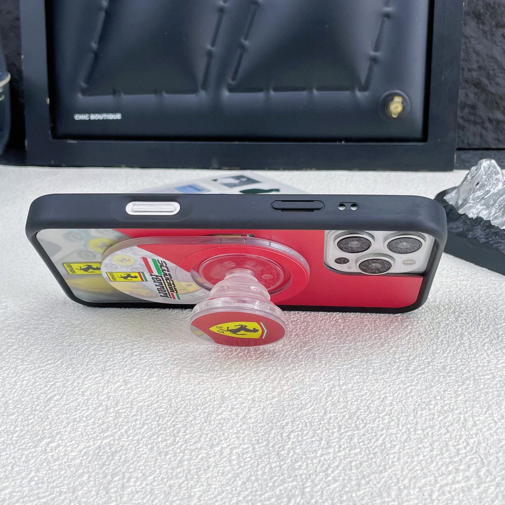 Magnetic Phone Grip Stand ¡§C Adjustable Holder for iPhone & Cases