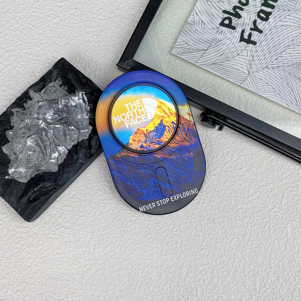 Magnetic Phone Grip Stand ¡§C Adjustable Holder for iPhone & Cases