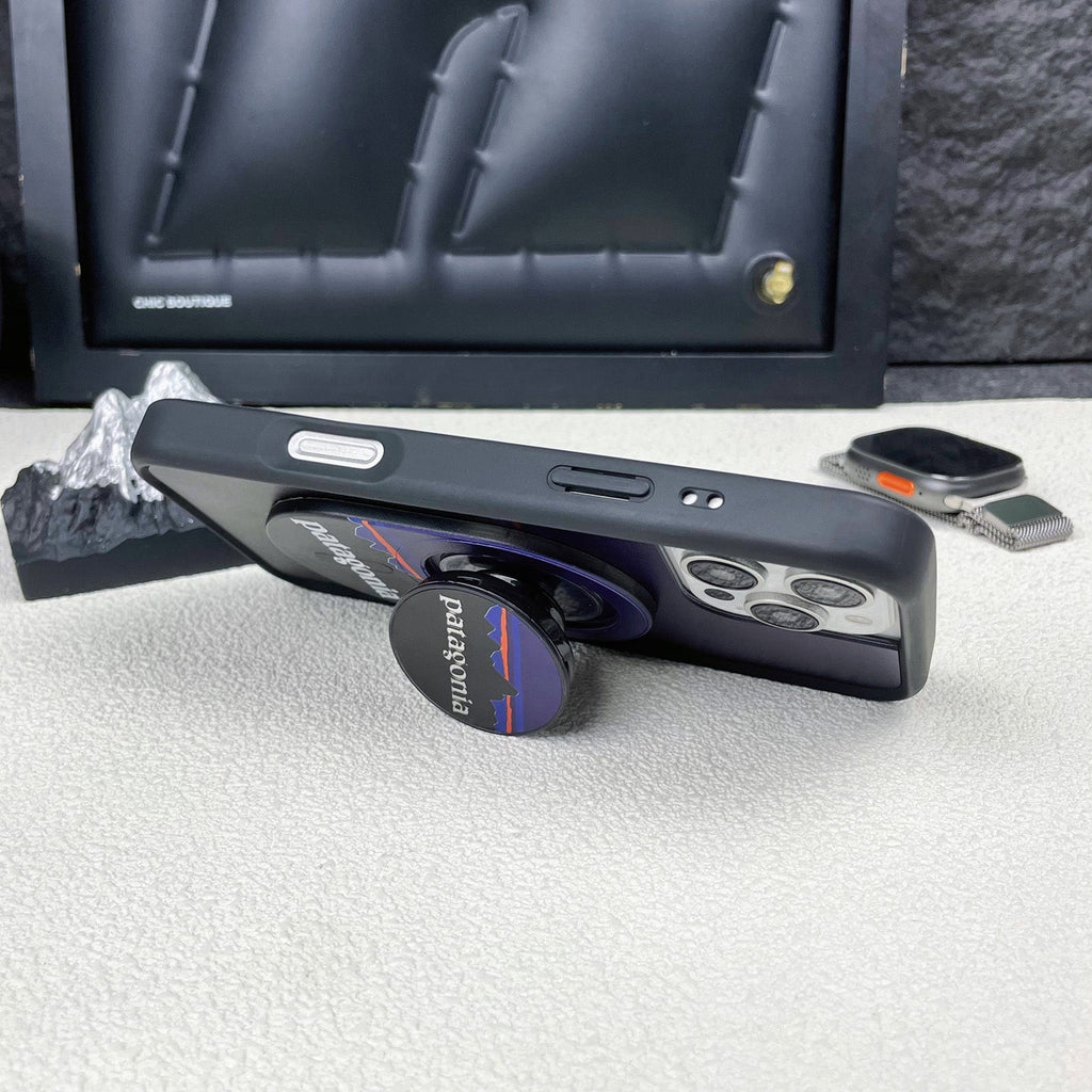 Magnetic Phone Grip Stand ¡§C Adjustable Holder for iPhone & Cases