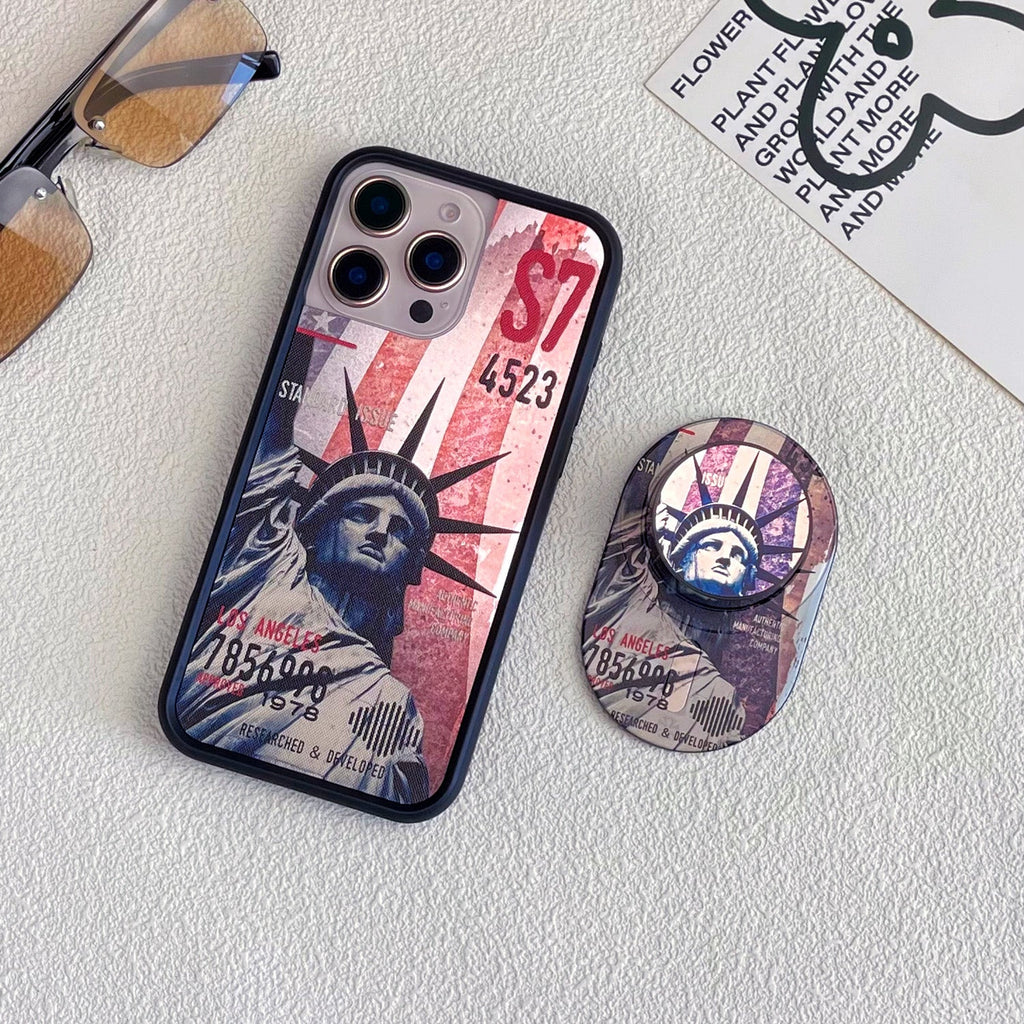 Magnetic Phone Grip Stand ¡§C Adjustable Holder for iPhone & Cases