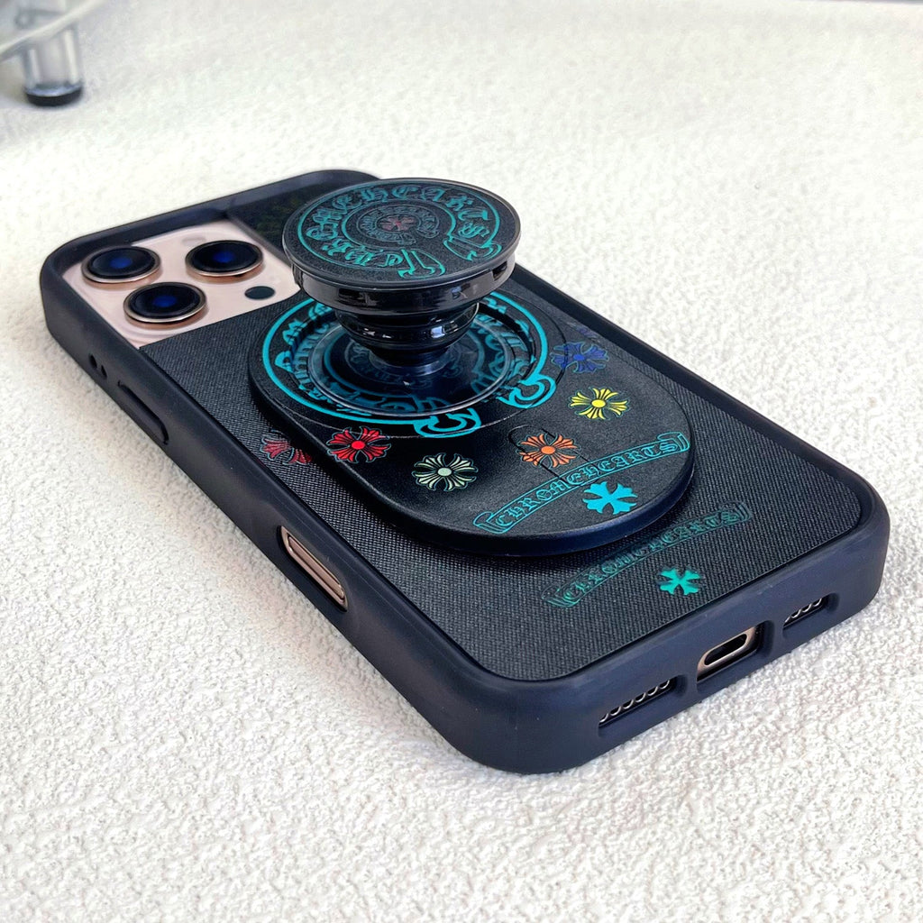 Magnetic Phone Grip Stand ¡§C Adjustable Holder for iPhone & Cases