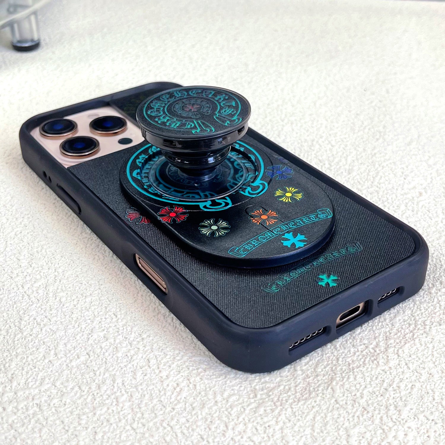 Magnetic Phone Grip Stand ¡§C Adjustable Holder for iPhone & Cases