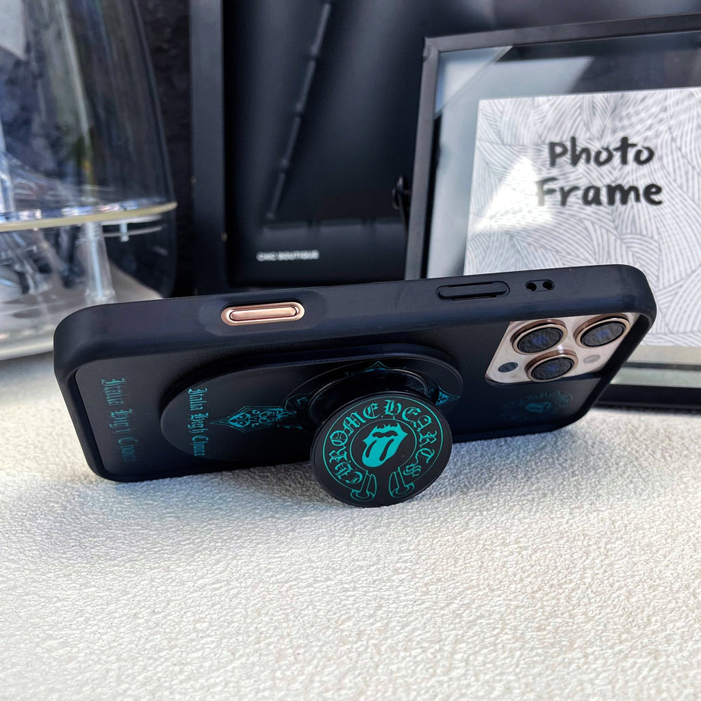 Magnetic Phone Grip Stand ¡§C Adjustable Holder for iPhone & Cases