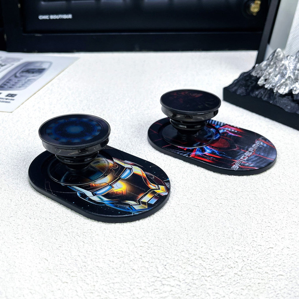 Magnetic Phone Grip Stand ¡§C Adjustable Holder for iPhone & Cases