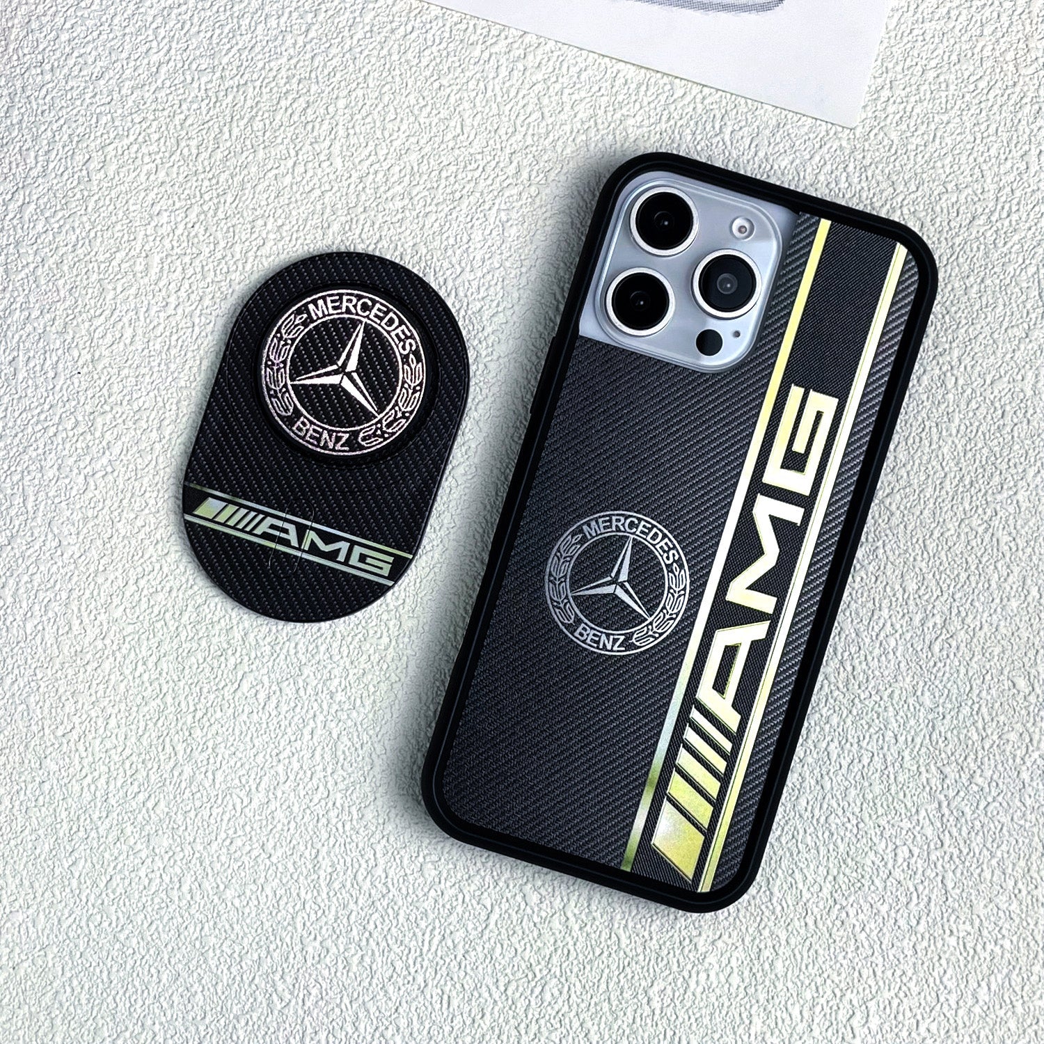 Magnetic Phone Grip Stand ¡§C Adjustable Holder for iPhone & Cases