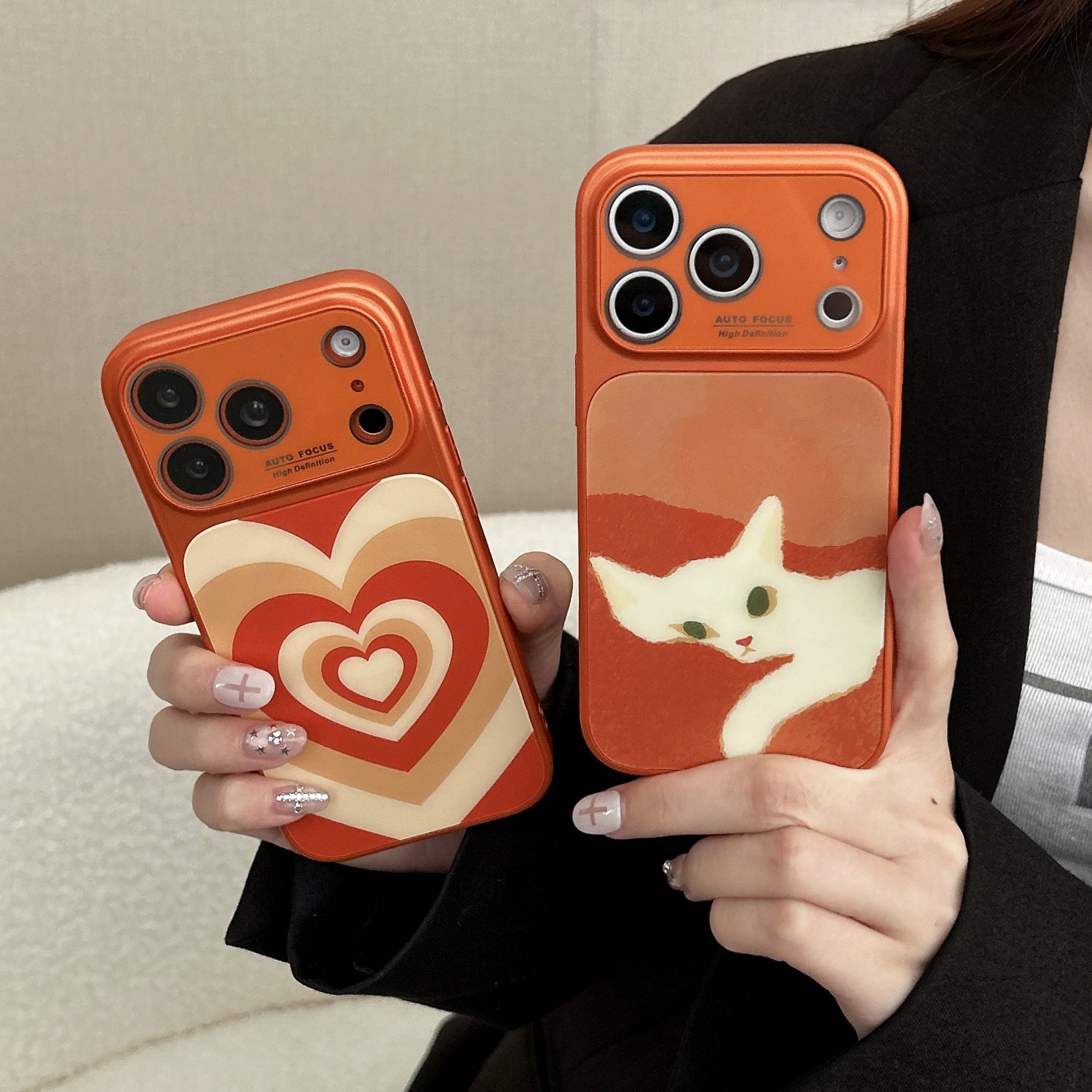 Stylish magnetic phone case