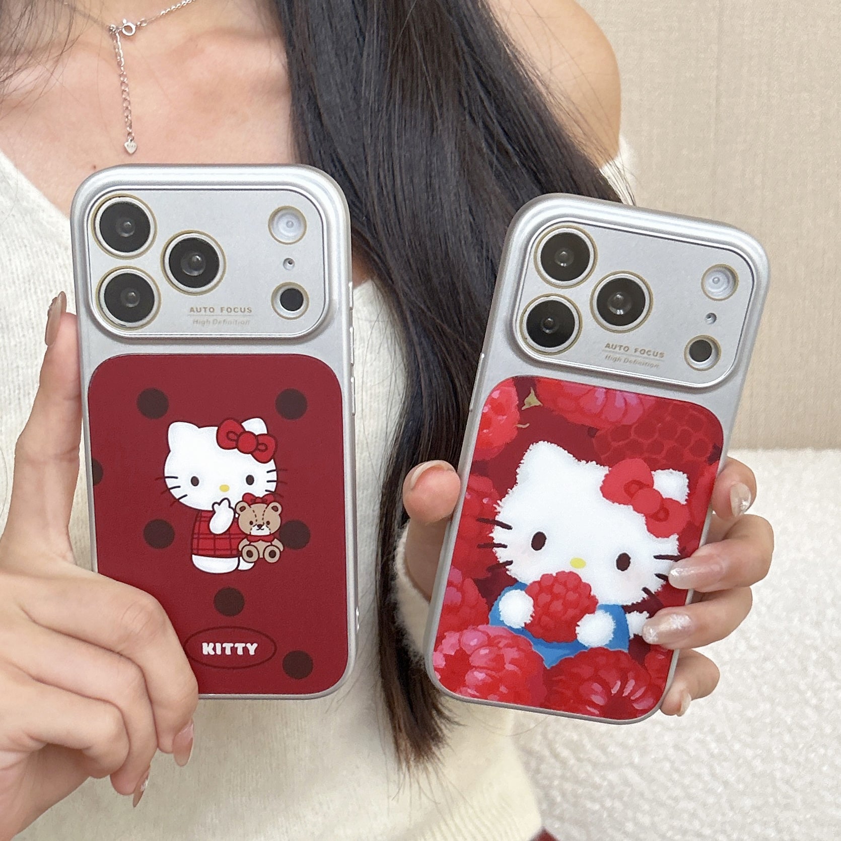 Stylish magnetic phone case