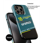Aston Martin AMR25 Lance Stroll Phone Case ?¡ìC LS18 Edition (For iPhone)