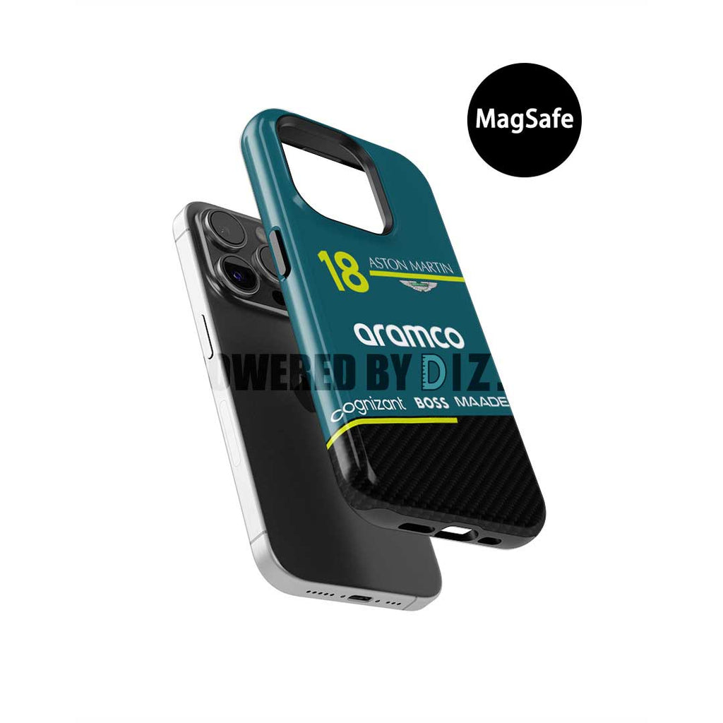 Aston Martin AMR25 Lance Stroll Phone Case ?¡ìC LS18 Edition (For iPhone)