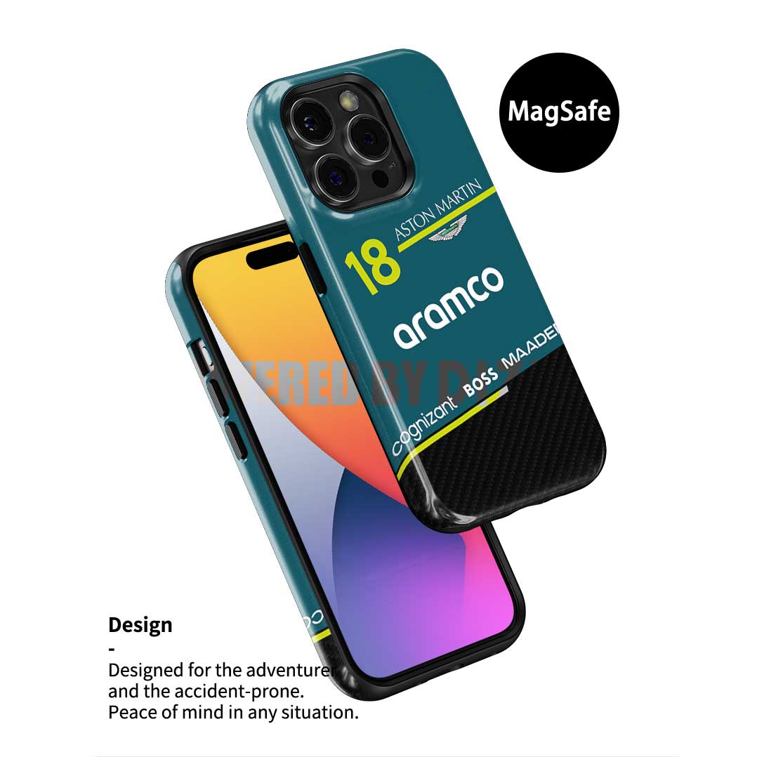 Aston Martin AMR25 Lance Stroll Phone Case ?¡ìC LS18 Edition (For iPhone)