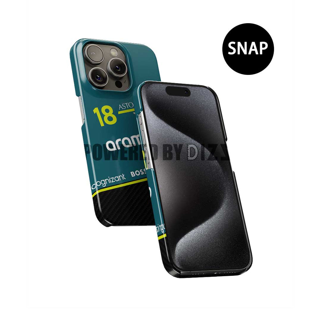 Aston Martin AMR25 Lance Stroll Phone Case ?¡ìC LS18 Edition (For iPhone)