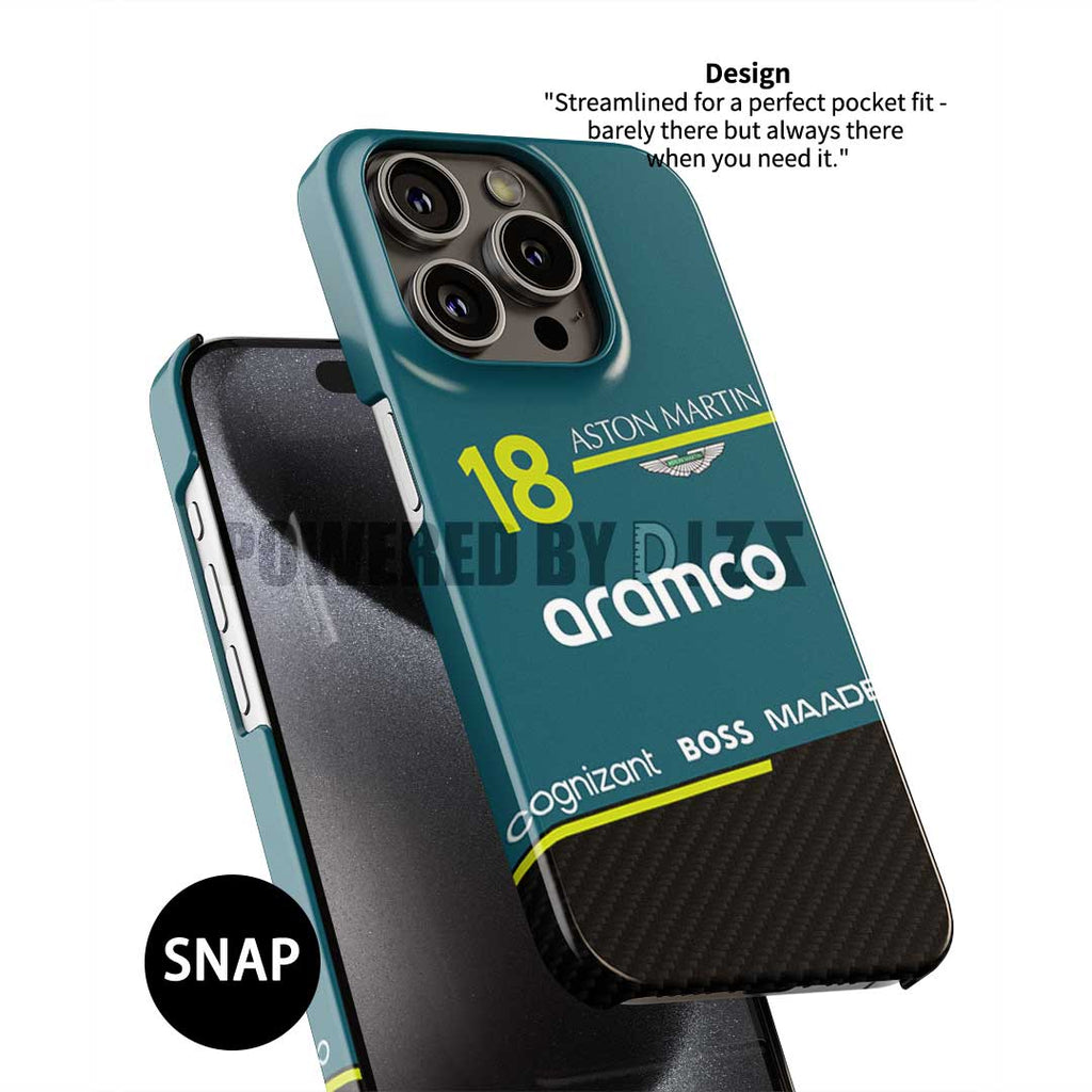 Aston Martin AMR25 Lance Stroll Phone Case ?¡ìC LS18 Edition (For iPhone)