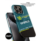 Aston Martin AMR25 Lance Stroll Phone Case ?¡ìC LS18 Edition (For iPhone)