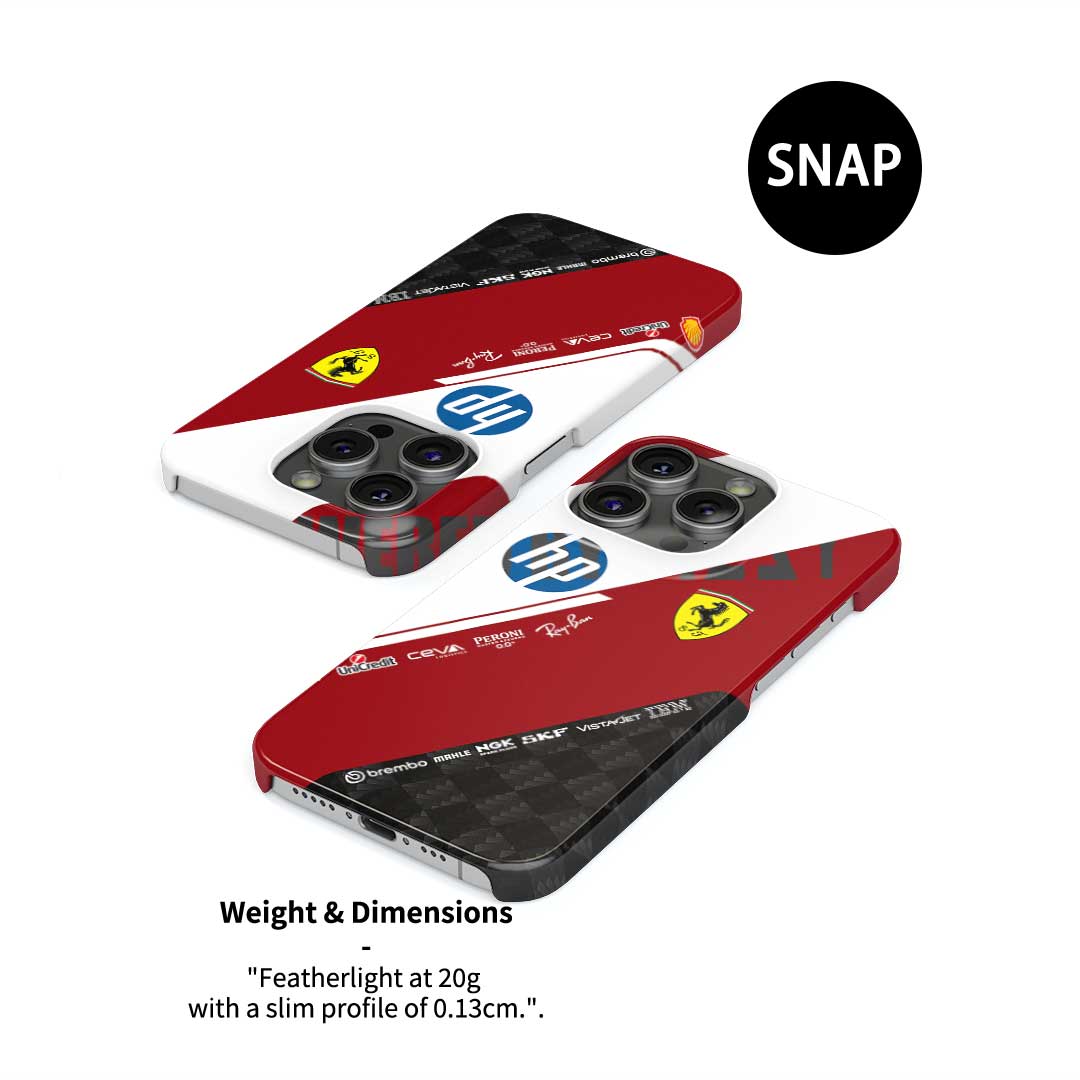 2025 SF-25 Inspired Livery Phone Case ?¡ìC Racing Tribute Edition