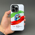 Andrea Kimi Antonelli 2025 Helmet Phone Case ?¡ìC Italian Tribute for iPhone (Mercedes Edition)