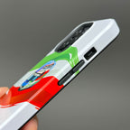 Andrea Kimi Antonelli 2025 Helmet Phone Case ?¡ìC Italian Tribute for iPhone (Mercedes Edition)