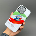 Andrea Kimi Antonelli 2025 Helmet Phone Case ?¡ìC Italian Tribute for iPhone (Mercedes Edition)