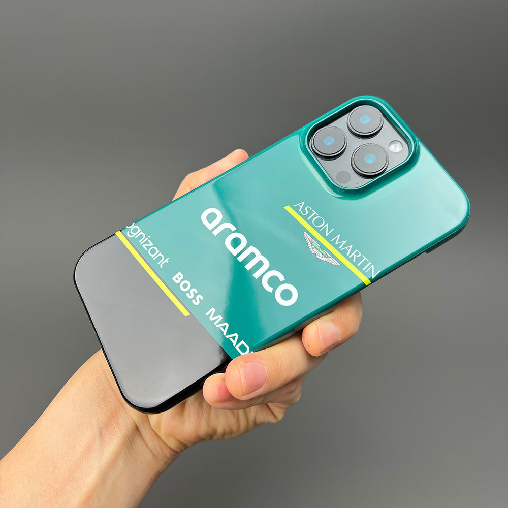 Aston Martin AMR25 Phone Case ?¡ìC F1 Livery Inspired (iPhone Series)