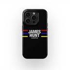 James Hunt Helmet Design iPhone Case - Sleek & Tough Protection
