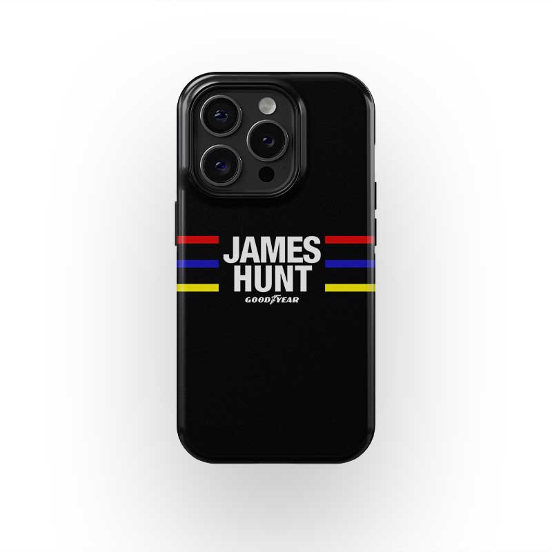 James Hunt Helmet Design iPhone Case - Sleek & Tough Protection