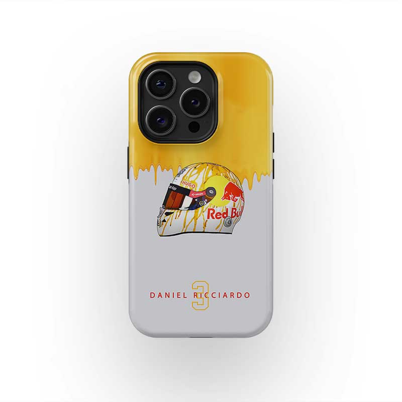 Daniel Ricciardo 2024 Canadian Grand Prix Helmet iPhone Case ?¡ìC Maple Dan Edition
