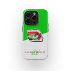 Charles Leclerc 2024 Italian Grand Prix Helmet iPhone Case ?¡ìC Ferrari Edition