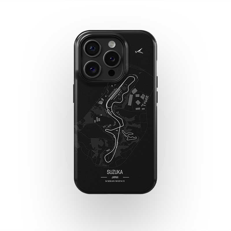 Japanese Grand Prix iPhone Case ?¡ìC Suzuka Track Map Design