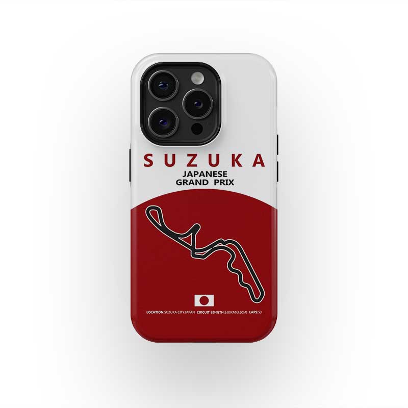 Suzuka F1 Track iPhone Case ?¡ìC Celebrating Racing Heritage