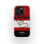 Austria GP iPhone Case ?¡ìC Red Bull Ring Track Map Design
