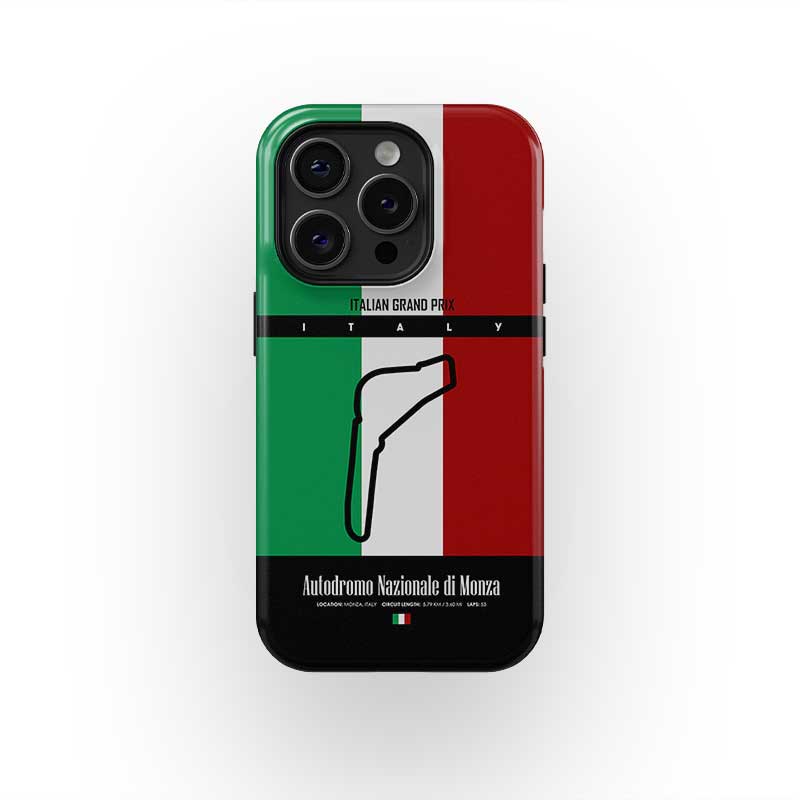 Monza Grand Prix iPhone Case ?¡ìC Circuit of Legends Track Map