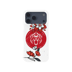 Max Verstappen 2025 F1 Japanese GP Helmet Edition Phone Case ?¡ìC Sakura Spirit Design (Apple)