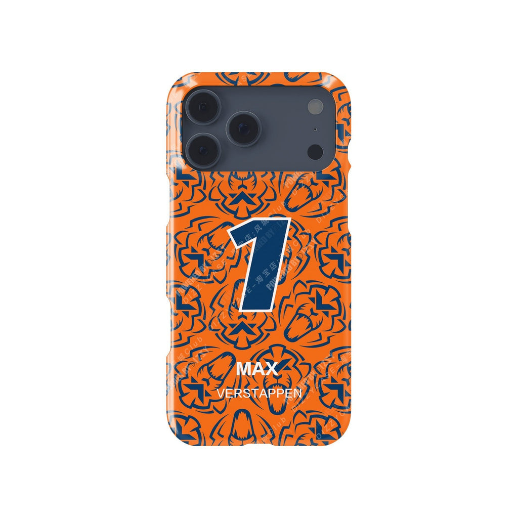 Max Verstappen 2025 F1 Champion Phone Case ?¡ìC Dutch Pride Edition (Apple)