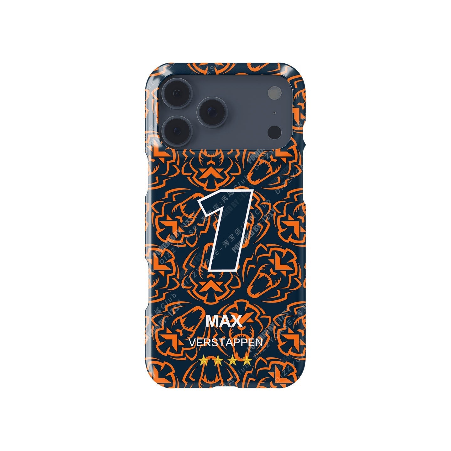 Max Verstappen 2025 F1 Champion Phone Case ?¡ìC Orange Lion Edition
