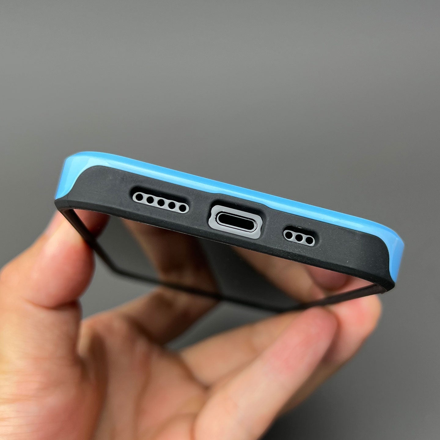 George Russell 2025 Helmet Phone Case ?¡ìC Light Blue Tribute for iPhone (Mercedes Edition)