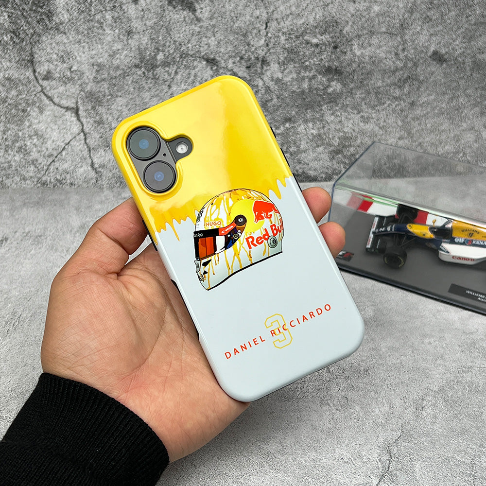 Daniel Ricciardo 2024 Canadian Grand Prix Helmet iPhone Case ?¡ìC Maple Dan Edition