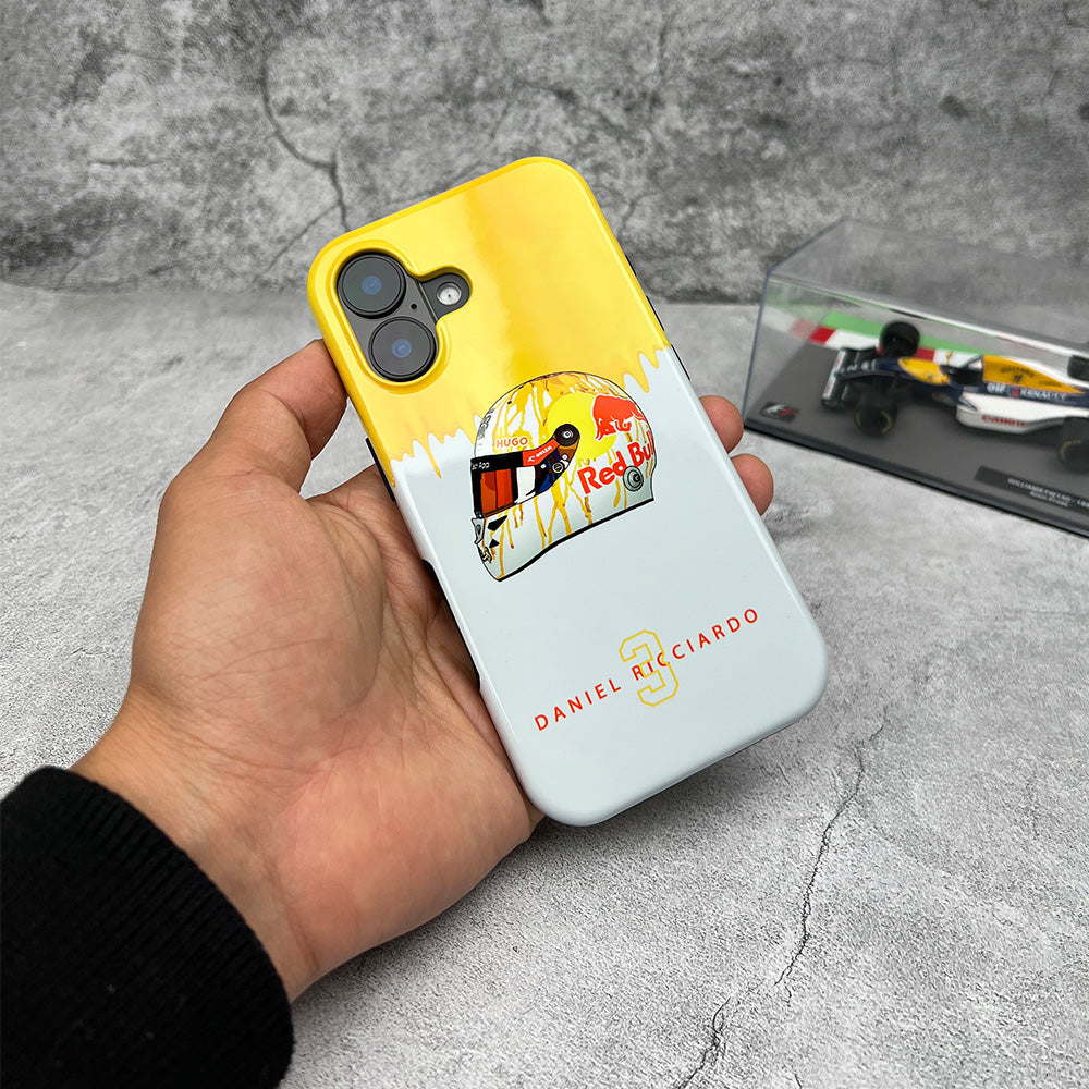 Daniel Ricciardo 2024 Canadian Grand Prix Helmet iPhone Case ?¡ìC Maple Dan Edition