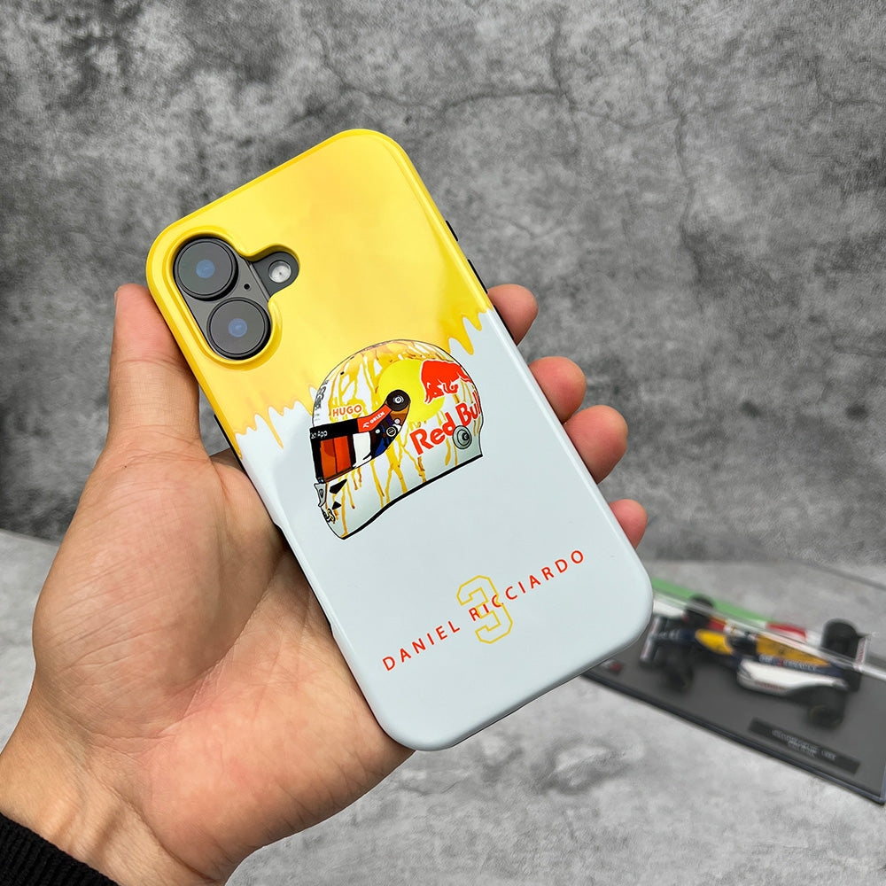 Daniel Ricciardo 2024 Canadian Grand Prix Helmet iPhone Case ?¡ìC Maple Dan Edition