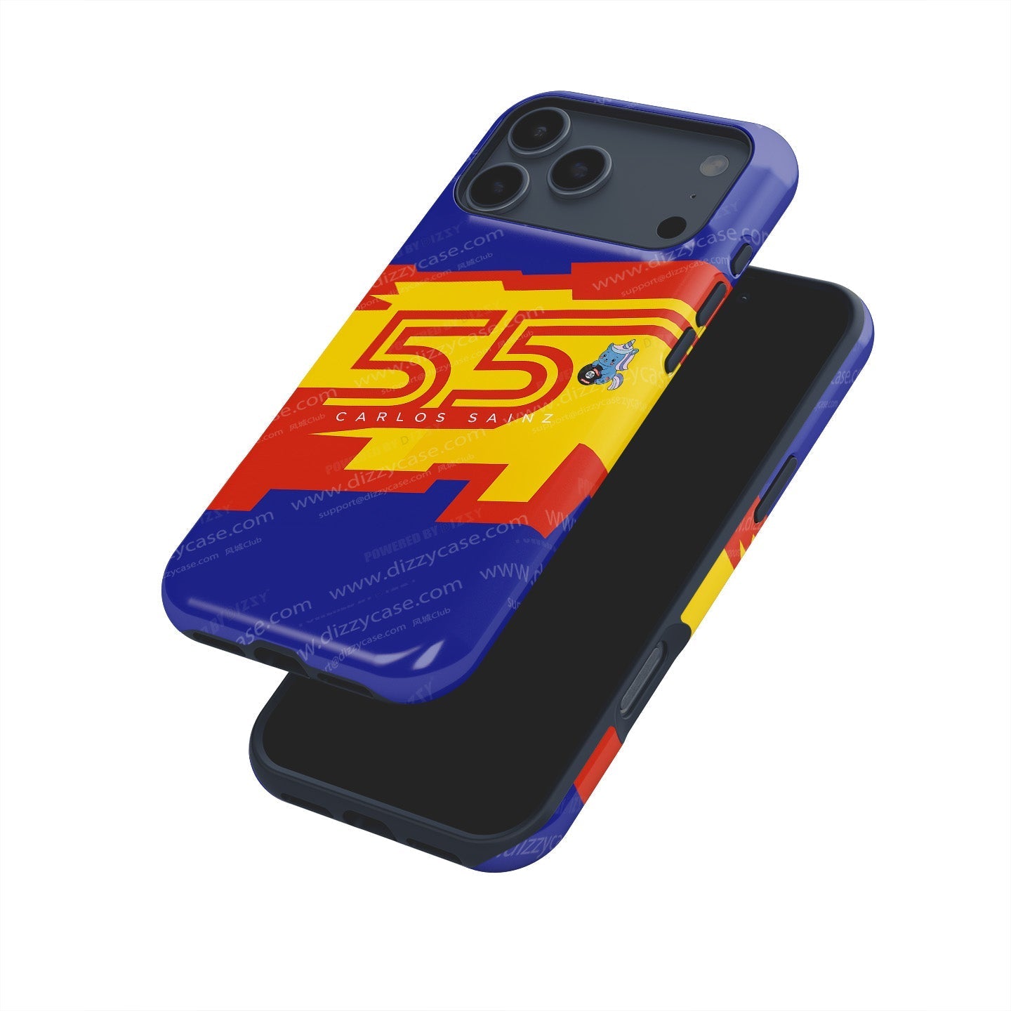 Carlos Sainz 2025 Williams Helmet Edition Phone Case ?¡ìC Spanish Spirit Design for iPhone
