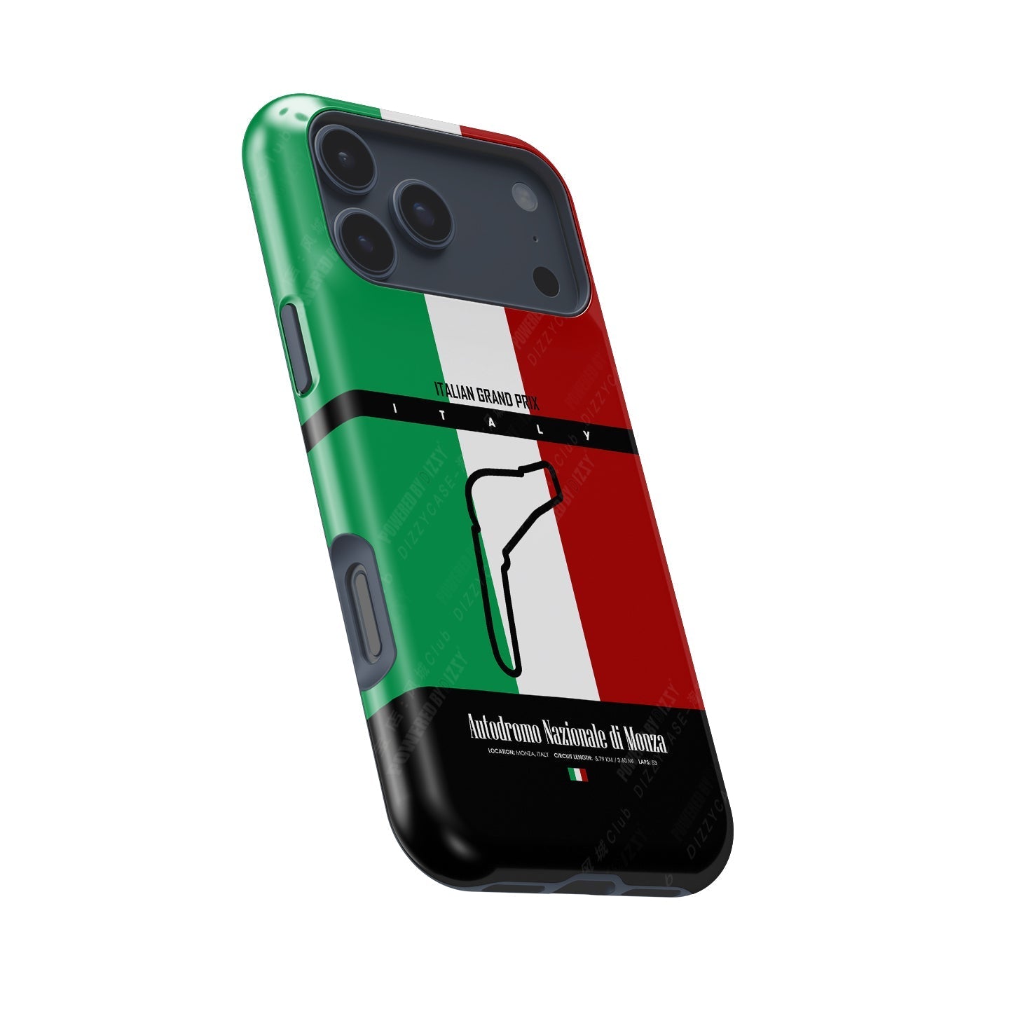 Monza Grand Prix iPhone Case ?¡ìC Circuit of Legends Track Map