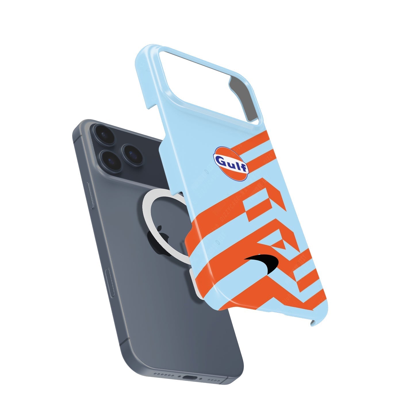 McLaren MCL35M Gulf Monaco GP Livery - Apple iPhone Case