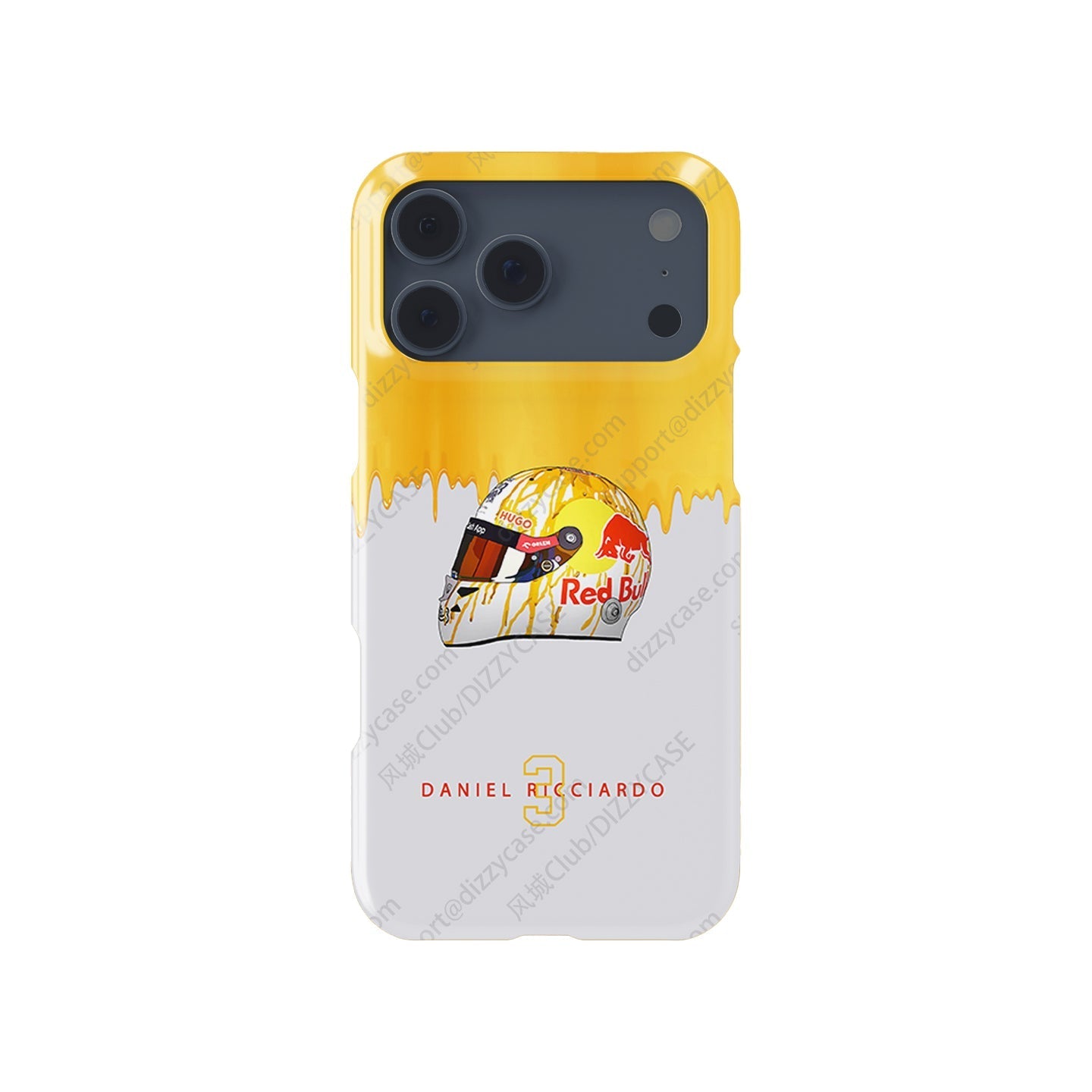 Daniel Ricciardo 2024 Canadian Grand Prix Helmet iPhone Case ?¡ìC Maple Dan Edition