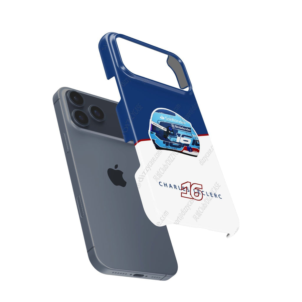 Charles Leclerc Miami Grand Prix 2024 Helmet iPhone Case
