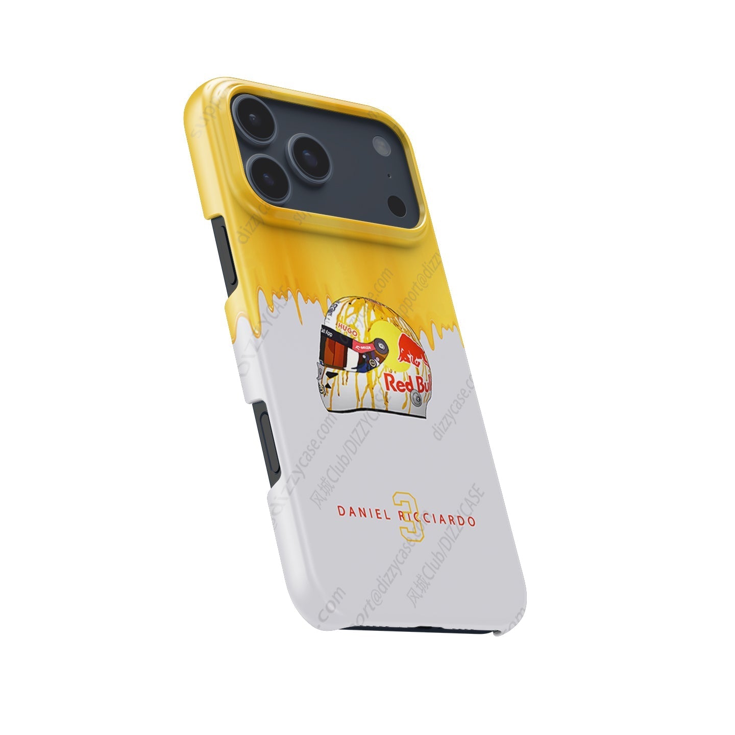 Daniel Ricciardo 2024 Canadian Grand Prix Helmet iPhone Case ?¡ìC Maple Dan Edition