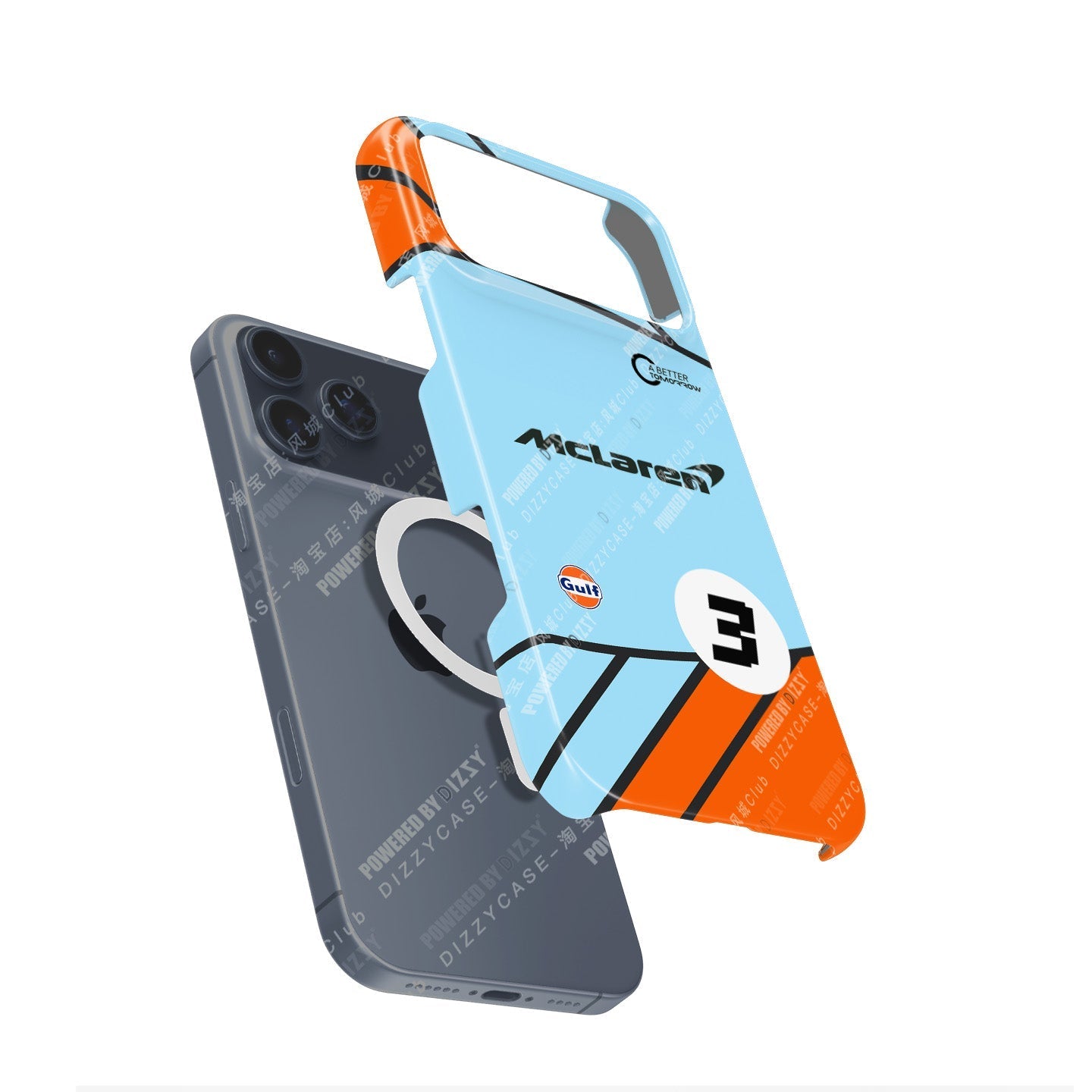 Formula 1 McLaren Gulf Livery iPhone Case ?¡ìC Inspired by Daniel Ricciardo