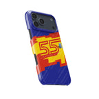 Carlos Sainz 2025 Williams Helmet Edition Phone Case ?¡ìC Spanish Spirit Design for iPhone