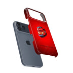 Esteban Ocon 2025 Helmet Phone Case ?¡ìC Bold Red Tribute for iPhone (Haas Edition)