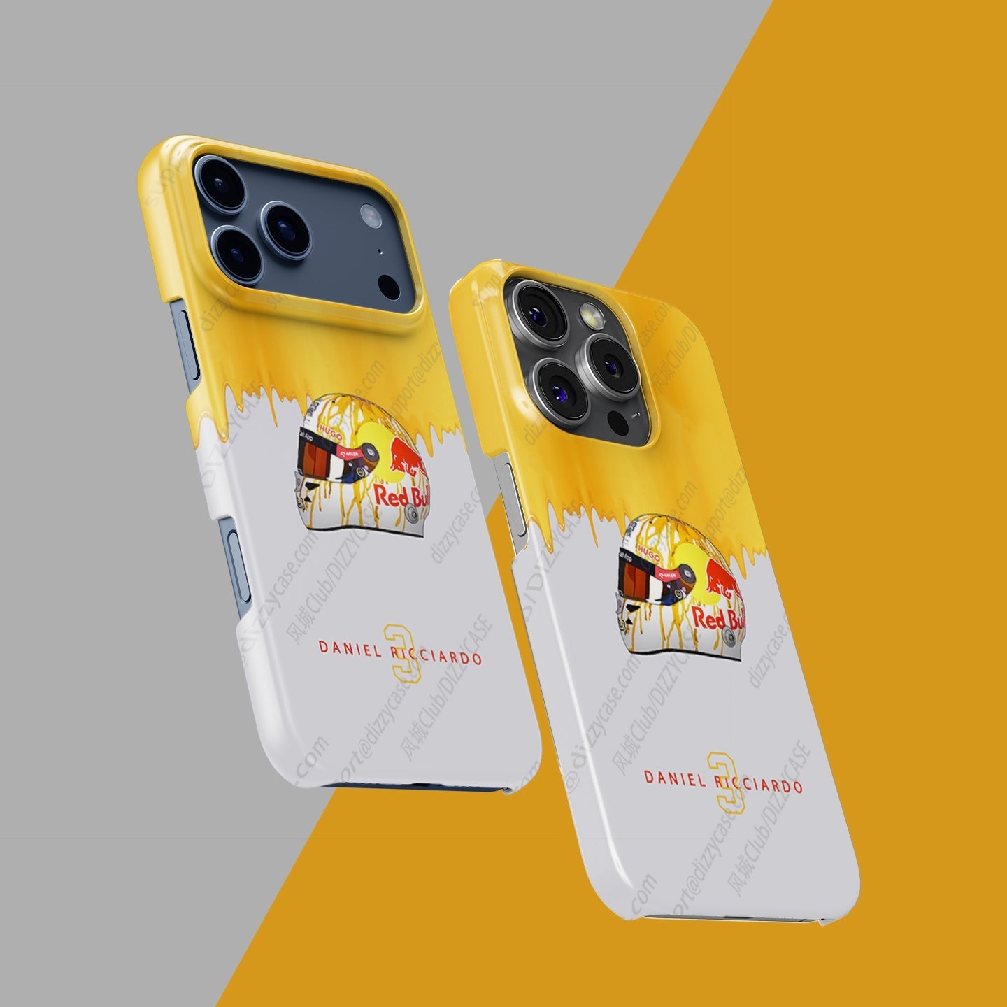 Daniel Ricciardo 2024 Canadian Grand Prix Helmet iPhone Case ?¡ìC Maple Dan Edition