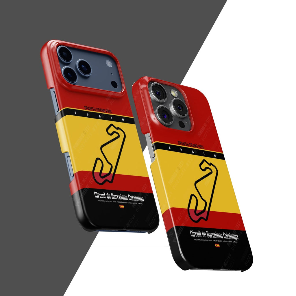 Spanish Grand Prix Track Map iPhone Case ?¡ìC For F1 Fans